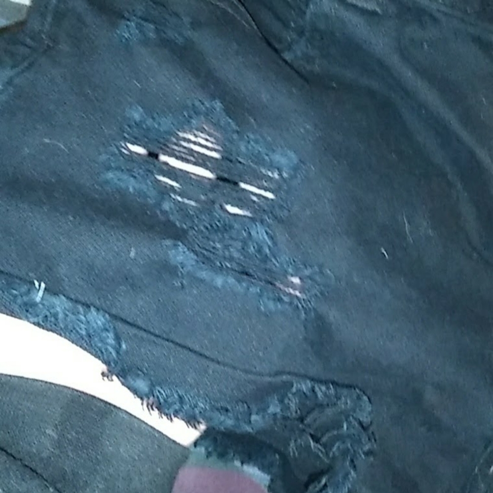 American Eagle distressed shorts